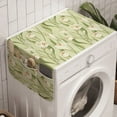 thumbnail image 1 of Garden Art Washing Machine Organizer, Spring Flowers Bouquet Crocuses with Healthy Fresh Petals Botanical, Anti-slip Fabric Top Cover for Washer and Dryer, Pale Green Cream Orange, by Ambesonne, 1 of 1
