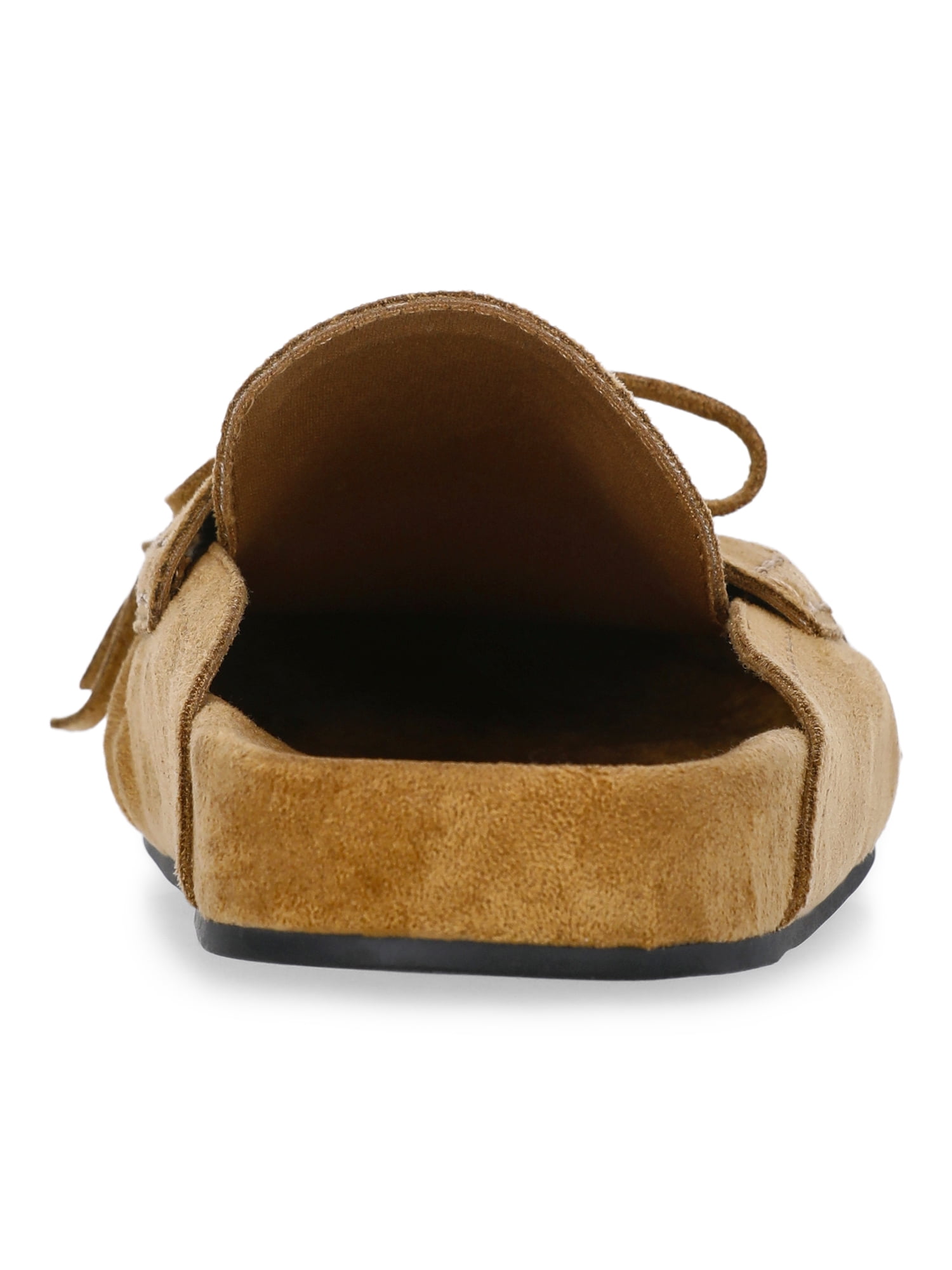 No Boundaries Women's Fringe Slip On Moccasin