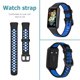 thumbnail image 5 of Correa De Pulsera Banda de TPU para Huawei Band 7 Pulseras Pulsera inteligente Correa (Negro Azul), 5 of 6