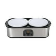 thumbnail image 1 of Yogurtera eléctrica de 1,4 l, de alta eficiencia y bajo de ruido con 2 vasos de vidrio, ideal para restaurantes, tiendas, comedores y fiestas., 1 of 8