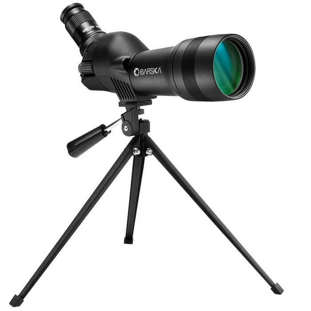BARSKA 2060x60 Waterproof Straight Spotting Scope with Tripod