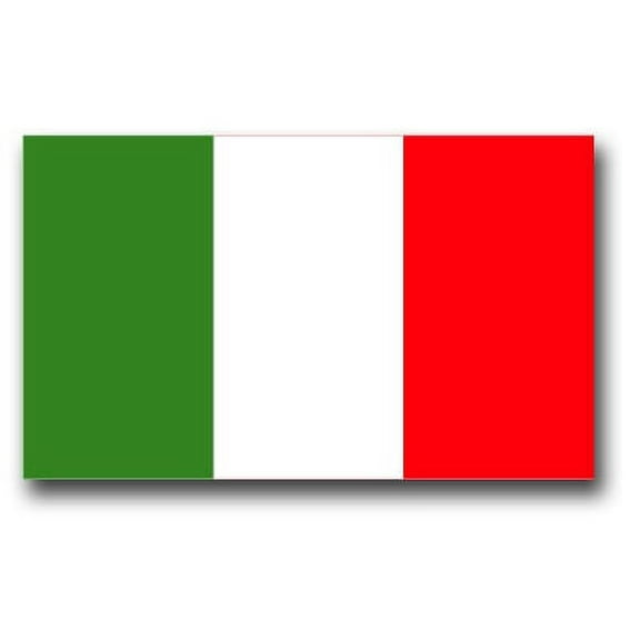 3.8 Inch Italy Flag Vinyl Transfer Decal