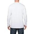 thumbnail image 2 of Insect Shield Men's UPF Dri-Balance Long Sleeve Pocket T-Shirt, White, Small, 2 of 3