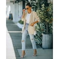 thumbnail image 5 of Sherrylily Women 2 Piece Set Open Front Long Sleeve Blazer and Short Pants Suit Sets, 5 of 6