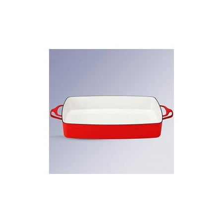 Dansk 834297 Kobenstyle Rectangular Baker, Chili Red