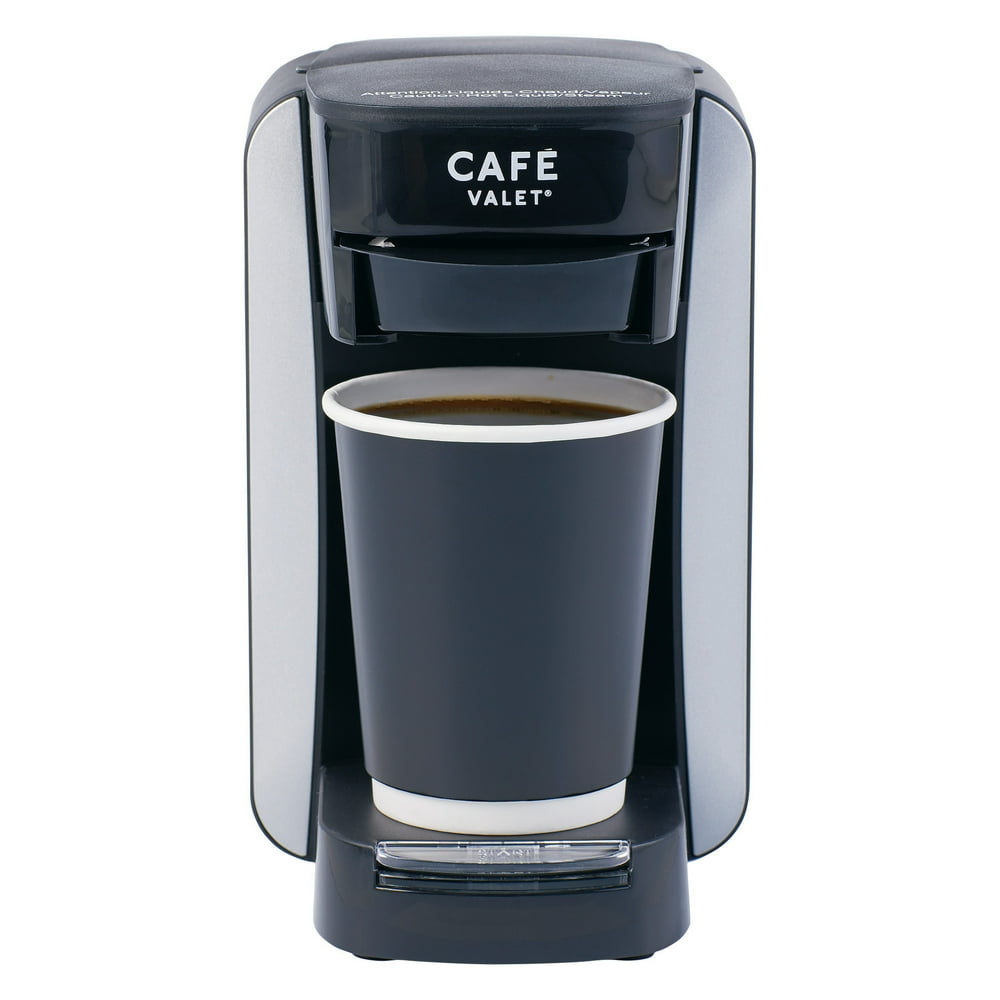 Café Valet Single Serve Coffee Maker, Brews 10 Ounces of Coffee or Hot