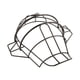 thumbnail image 3 of Casco de bateo de béisbol con alambre y cubierta facial con escudo de visión amplia, máscara facial de hockey sobre hielo 31x11cm, 3 of 9