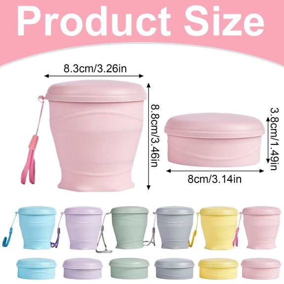 Collapsible Silicone Cup - Food Grade Folding Water Cup with Stainless Rim and Lid - Portable Reusable Travel Cup for Camping Hiking Gym Office Business Trip - Blue