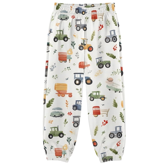 joogoo Car Cartoon Boys' Sweatpants Jogger Pants 5-6Y