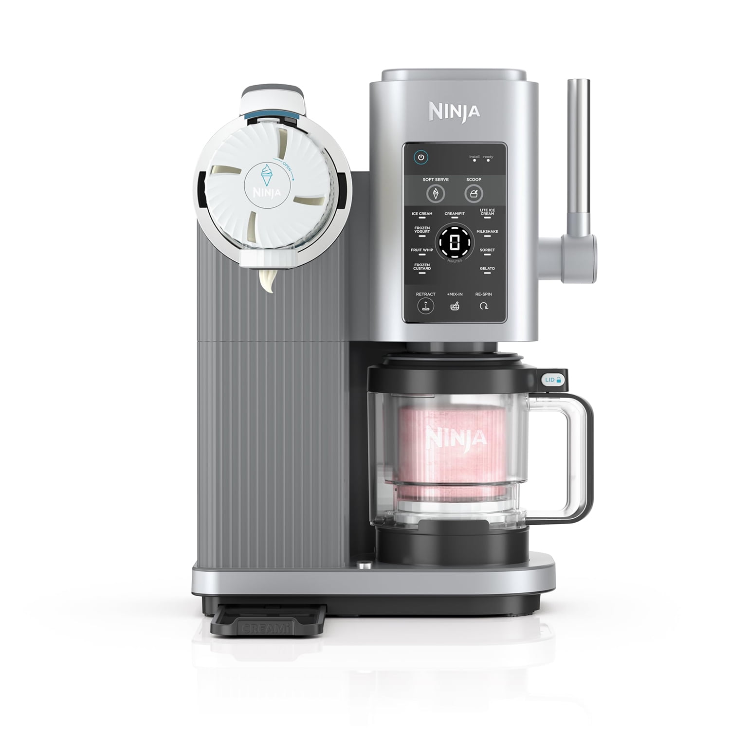 Restored Ninja CREAMi Swirl 13-in-1 Soft Serve Ice Cream Machine - Factory