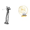 thumbnail image 1 of Figura De Resina De Hoja De Golf De Hierro, Escultura De Golfista Moderna, Adorno Coleccionable Decorativo Para Estante, Oficina, Dormitorio, Chimenea, Escritorio, Regalo De Granja, 1 of 8