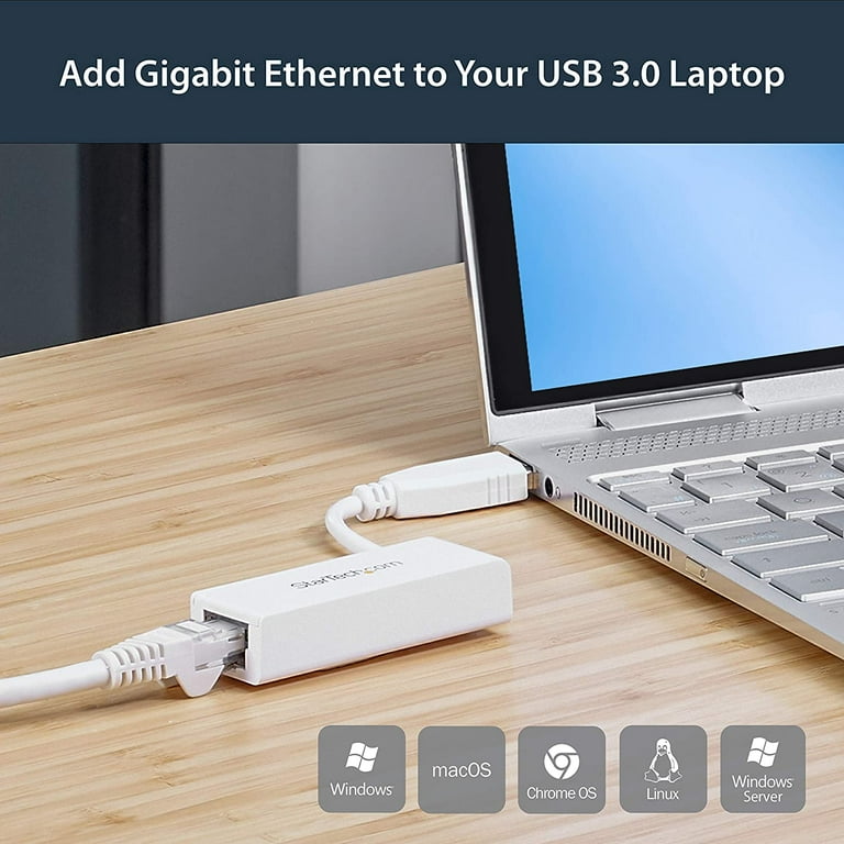 Startech .com USB to Ethernet Adapter, USB 3.0 to 10/100/1000