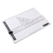 Milageto Drawing Board Drafting Table A3 Adjustable Angle Architectural Technical Graphic