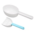 thumbnail image 1 of Pala para excrementos de gato Bling Bling kit de pala doble para arena de gato, 1 of 12