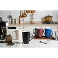 thumbnail image 2 of AmorArc Extra Large Coffee Mugs Set of 6, 20oz Ceramic Tall Coffee Mugs Set with Textured Geometric Patterns for Coffee/Tea/Beer/Hot Cocoa, Dishwasher & Microwave Safe,Beige, 2 of 8