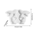 thumbnail image 3 of ERK Easter Decor Silicone Bunny Easter Bunny Silicone Casting Bunny Silicone Casting Silicone Easter Bunny Casting Silicone Easter Bunny Candle Plaster, 3 of 6