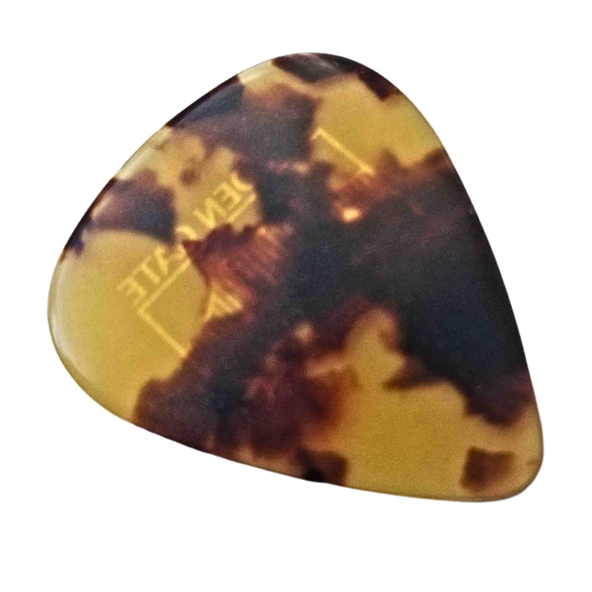 Golden Gate Deluxe Tortoise Style Mandolin Pick - Extra Stiff - 12 Pack