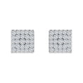 thumbnail image 3 of 1/5 Carat Diamond Stud Earrings in 14K White Gold (I1-I2 Clarity), 3 of 4