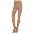 thumbnail image 4 of MeMoi Half & Half Silky Sheer Pantyhose - Womens - Female, 4 of 6