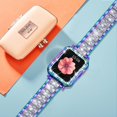 thumbnail image 6 of Antank Apple Watch Bands 40mm Women Glitter Metal Strap with Bling Diamond Protective Case For iWatch Series 4 5 6, 6 of 7