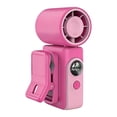 thumbnail image 2 of MTBLYS Portable Mini Fan Hands-Free Clip on Rechargeable 4 Wind Led Display Pocket Size Summer Travel Cooling, 2 of 7