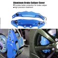 thumbnail image 3 of Brake Caliper Protector Cover, 2pcs Car Aluminum Brake Caliper Protector Cover For Wheel Hub 14in-15in Small, 3 of 8