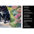 thumbnail image 5 of Black Pug Spring Path Kitchen Towel, 5 of 5