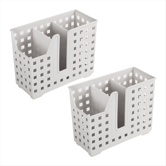 Quaqdae 2 Pack Dishwasher Basket for Straw and Chopstick Utensil Drainer Washing Drying