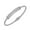 Silver, variant on Fashion Alloy Silver-Tone White CZ Twisted Cable Bracelet