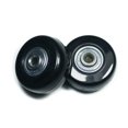 thumbnail image 4 of Roues de Remplacement pour Valise Résistantes à l'Usure 1.8 Po Silencieuses Roues Pivotantes en Caoutchouc Kits de Réparation 4 Roues, 4 of 5