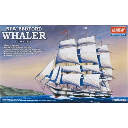 Academy 14204 'New Bedford Whaler' Whaling Ship 1/200 Scale Plastic Model (Best Plastic Ship Model Kits)