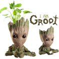 thumbnail image 5 of Baby Groot Flower Pot, Baby Groot Action Figure Fashion Galaxy Flower Pot Guardian Baby Cute Model Toy Pen Basin for Office and Dorm Home Decor esquí esquí Gafas de esquí, 5 of 5