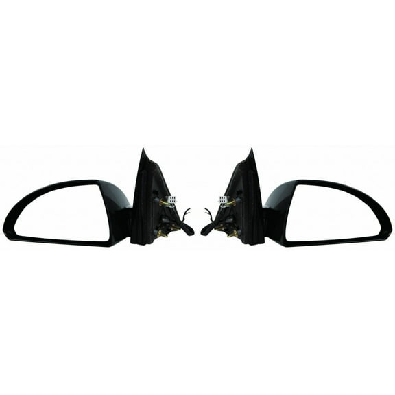 For 2006-2013 Chevy Impala Door Mirror Pair Driver and Passenger Side Black | Paint to Match | Power Heated GM1320330