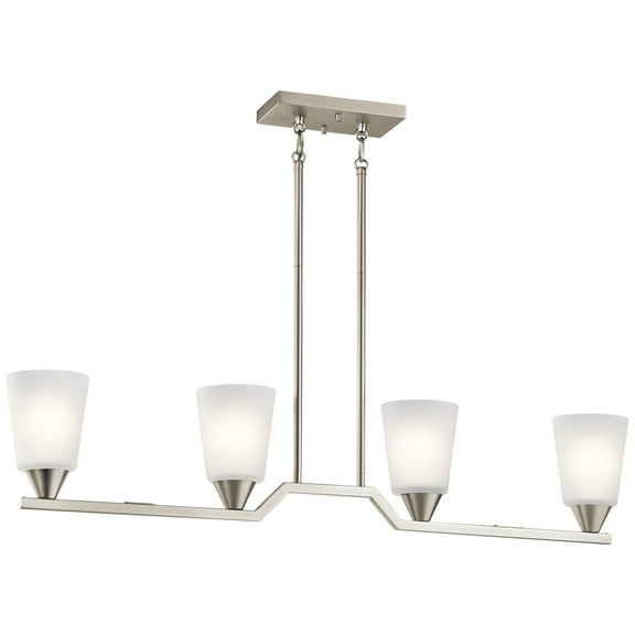 Kichler Lighting - Four Light Linear Chandelier - Chandelier Linear (Single) -