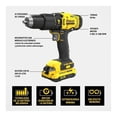 thumbnail image 4 of Taladro Rotomartillo Hammer Drill + Bateria Cargador Stanley Stanley SCD711C2K, 4 of 6