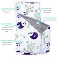 thumbnail image 3 of JumpOff Jo Standard Toddler Nap Mat Sleeping Bag for Preschool, 43 x 21 in - Playful Panda, 3 of 5
