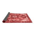 thumbnail image 2 of Ahgly Company Indoor Square Abstract Red Modern Area Rugs, 3' Square, 2 of 4