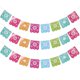 thumbnail image 3 of Day Of The Decorations Mexican Party Banner Multi-Colored 14.00X13.80X0.10CM Scene Setting 3 Sets, 3 of 4