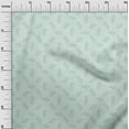 thumbnail image 3 of oneOone Silk Tabby Mint Fabric Block Dress Material Fabric Print Fabric By The Yard 42 Inch Wide, 3 of 6