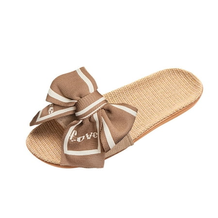 

nsendm Support Sandals for Women Slippers For Women Female Flower Decoration Snakeskin Platform Sandals for Women Khaki 7