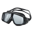 thumbnail image 2 of Gafas de natación antivaho con protección UV y visión amplia para buceo con estuche de almacenamiento para adultos, color negro, 2 of 14