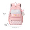 thumbnail image 2 of Mochila escolar para niñas, niños, mochilas escolares, adolescentes, mochila escolar, bolso escolar, mochila para el colegio, bolsa de deporte, altura ajustable, muchos compartimentos,, 2 of 7