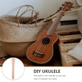 thumbnail image 4 of CTIRCHIU Diy Ukulele Neck Wooden Blank For Concert Ukulele Natural Handle Fingerboard Easy To Use Install For, 4 of 8