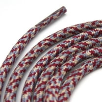 2 Pairs  Round Shoelaces Heavy Duty Boot Shoe Laces for Hiking Work Boots