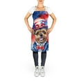 thumbnail image 2 of Border Terrier Patriotic American Apron 27 in x 30 in, 2 of 5