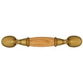 thumbnail image 2 of Hickory Hardware Woodgrain Collection Pull, 3" C/C - Oak, 2 of 2