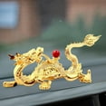 thumbnail image 6 of kowaku Dragon Figurine, Chinese Dragon Statue, Collectible Fengshui Statue, New Year Dragon Sculpture for Cabinet, Office, New Year Gifts Gold, 6 of 9