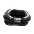 thumbnail image 1 of Cuenca de champú inflable, bañera de lavado de cabello, bandeja de champú lavado en la cama en la cama, cuenca de lavado de cabello para niños mayores limitan la movilidad negro, 1 of 8