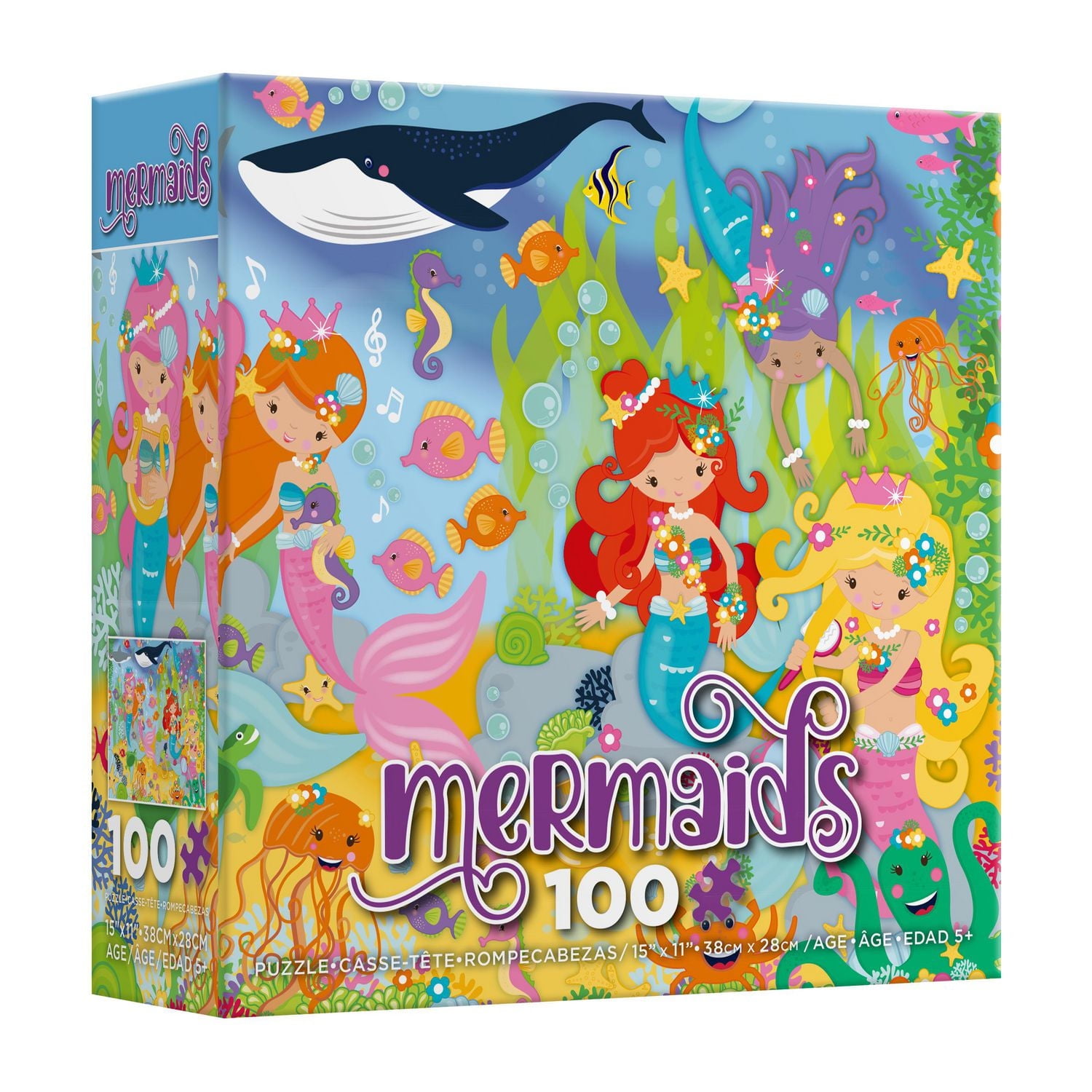 MERMAIDS - MERMAID PARTY - 100 PIECE PUZZLE