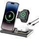 thumbnail image 1 of Cargador Inalámbrico 3 en 1 15W, Soporte de Carga Inalámbrico Portátil, Estación de Carga Inalámbrica con Cable USB-C, Compatible con iPhone 17/16/15/14/13, AirPods, Apple Watch Ultra/SE/Series 10, 1 of 13